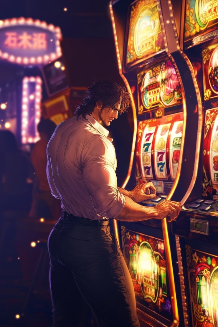 Wolf Gold slot interface showing five reels with wolf and gold symbols aligned